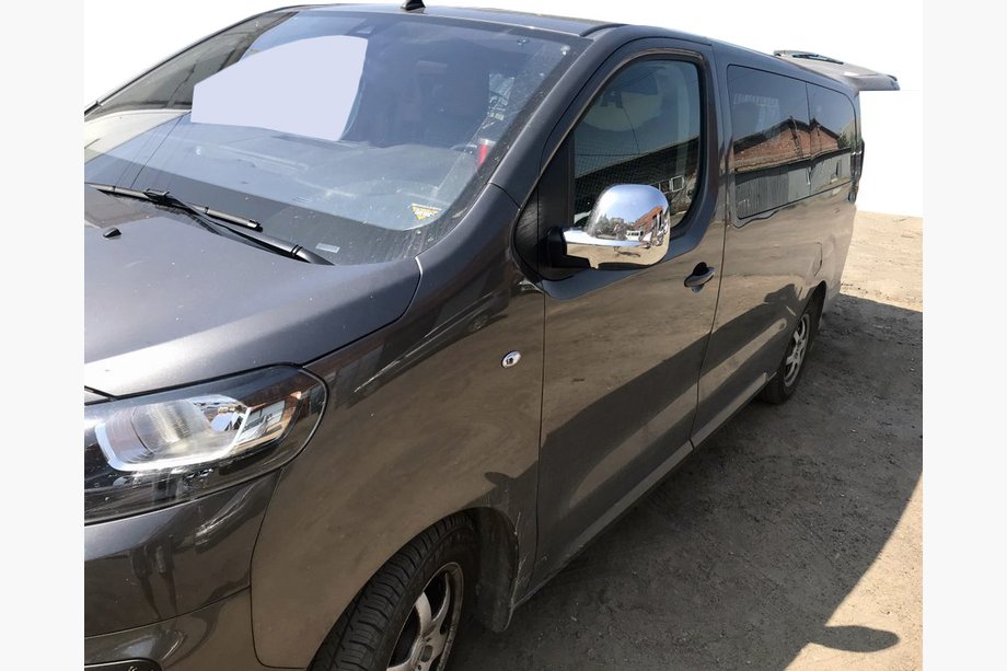 Peugeot Traveller 2017- Mirror Covers (2 pcs, plastic) Image