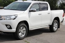 Toyota Hilux 2015- Side Steps KB001 Stainless Steel photo 2