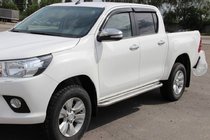 Toyota Hilux 2015- Side Steps KB001 Stainless Steel photo 3