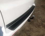 Volkswagen T5 Transporter 2003-2010 Rear bumper protector with lip (ABS plastic) photo 1
