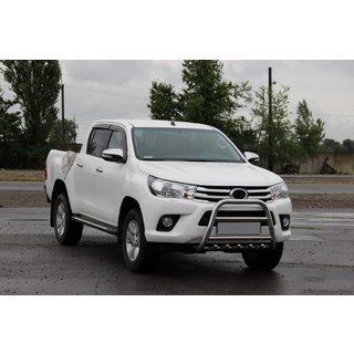 Front Bull Bar QT008 (Stainless Steel) Toyota Hilux 2015- photo 3