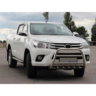 Front Bar WT010 (Stainless Steel) Toyota Hilux 2015- photo 1