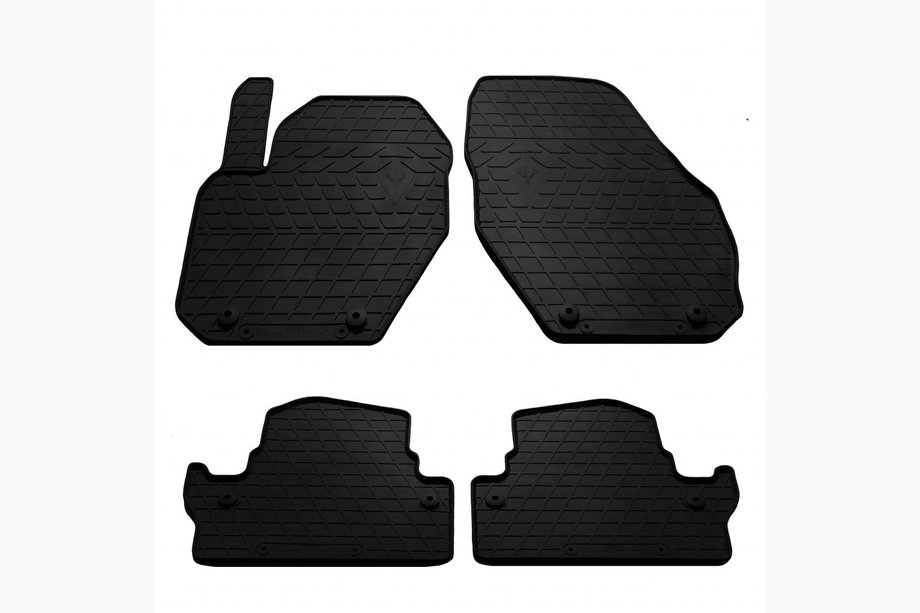 Volvo S60 2019- Rubber Floor Mats (4 pcs, Stingray Premium) Image