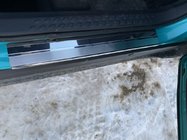 Toyota C-HR 2016-2023 Door Sill Covers Nataniko (4 pcs, Stainless Steel) Premium - 3M Tape, 0.8 mm photo 1
