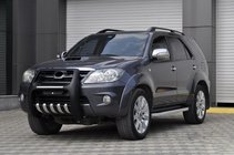 Toyota Fortuner 2006-2015 Side Steps RedLine Black (2 pcs, Aluminum) photo 2