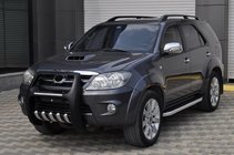 Toyota Fortuner 2006-2015 Side Steps RedLine Black (2 pcs, Aluminum) photo 4