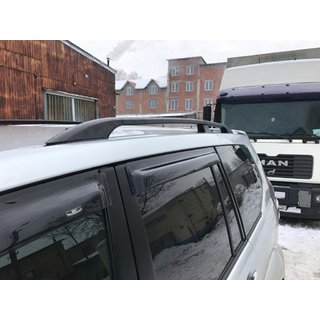 Black Roof Rails Turkish Toyota Land Cruiser Prado 120 2002-2009 photo 4