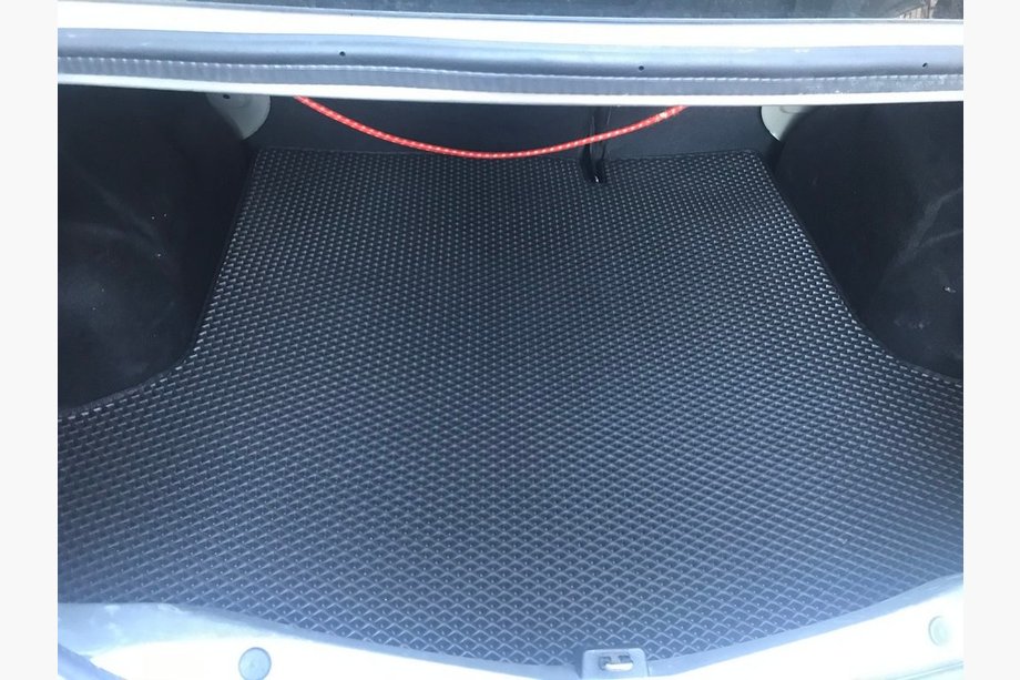 Renault Logan II 2013-2022 Trunk Mat EVA Black Image