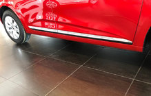 Renault Clio V 2019- Stainless Steel Door Molding Covers OmsaLine - Italian Stainless Steel photo 1