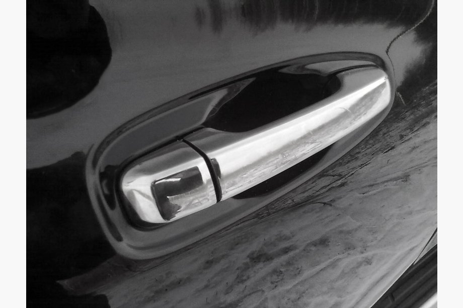 Toyota Land Cruiser Prado 150 2009-2023 Chrome Door Handle Covers (4 pcs, Stainless Steel) Image