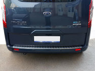 Ford Custom 2013-2022 Rear Bumper Protector OmsaLine (Stainless Steel) photo 2