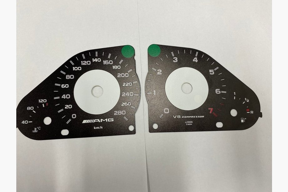 Mercedes G class W463 1990-2018 Gauge Cluster Dial (2006-2012, Scale) Image