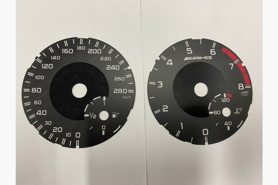 Mercedes GLE/ML сlass W166 2011-2018 Gauge Dial Image
