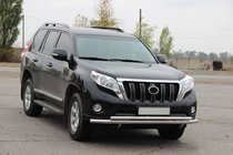Toyota Land Cruiser Prado 150 2009-2023 Front Bar ST014 (Stainless Steel) 60/60 mm photo 4