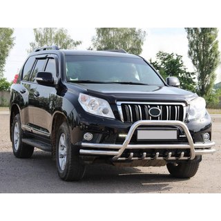 Bull Bar WT003-2-Plus (Stainless Steel) Toyota Land Cruiser Prado 150 2009-2023 photo 1