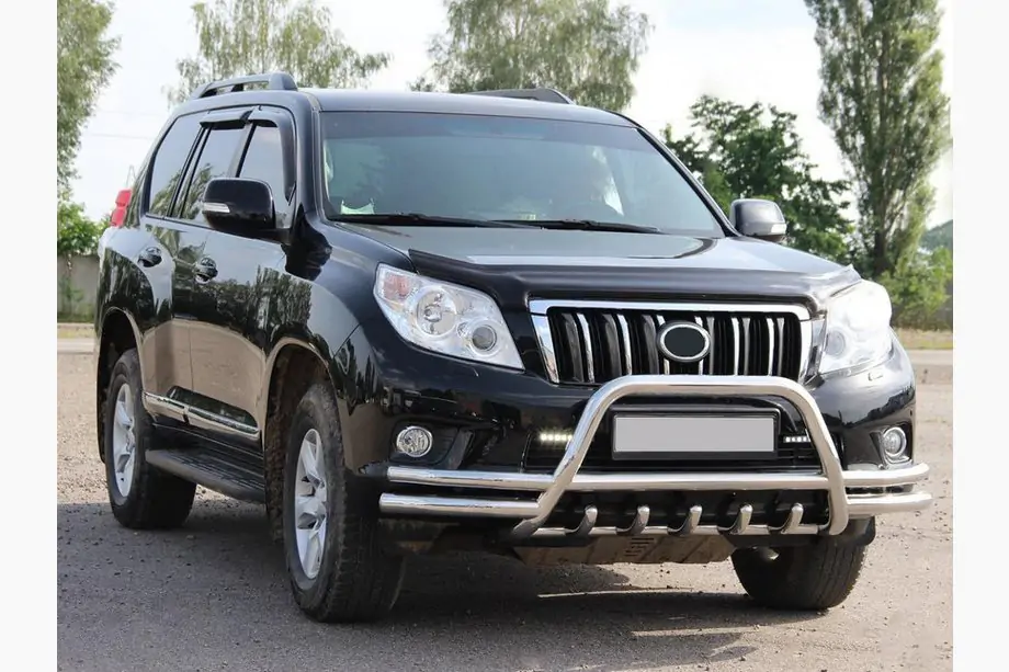Toyota Land Cruiser Prado 150 2009-2023 Bull Bar WT003-2-Plus (Stainless Steel) Image
