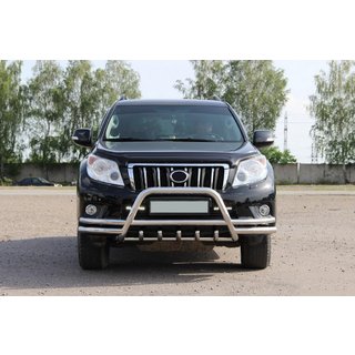 Bull Bar WT003-2-Plus (Stainless Steel) Toyota Land Cruiser Prado 150 2009-2023 photo 3
