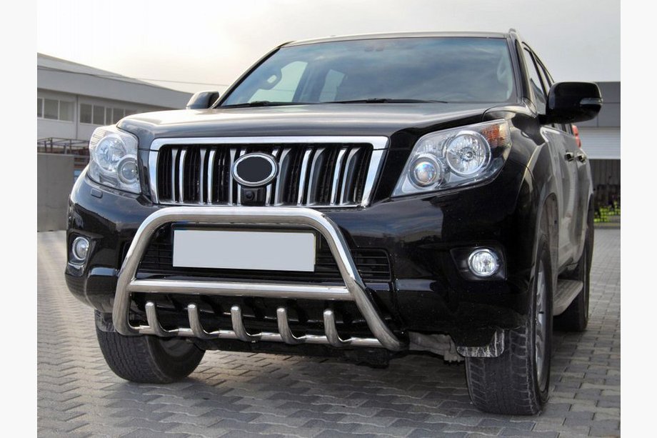 Toyota Land Cruiser Prado 150 2009-2023 Bull Bar WT003 (Stainless Steel) Image