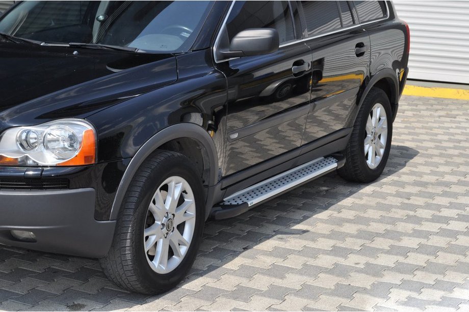 Volvo XC90 2002-2014 Side Steps Allmond Grey (2 pcs, Aluminum) Image