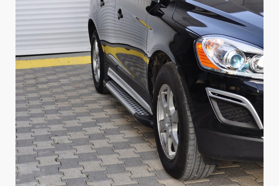 Volvo XC60 2009-2017 Side Steps Allmond Grey (2 pcs, Aluminum) Image
