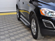 Volvo XC60 2009-2017 Side Steps Allmond Grey (2 pcs, Aluminum) photo 1