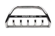 Toyota Land Cruiser 90 Prado 1996-2002 Bull Bar WT004 Stainless Steel photo 1