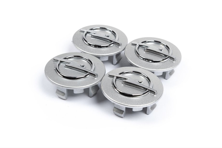 Opel Wheel center caps 64/61mm gray (4 pcs) Image