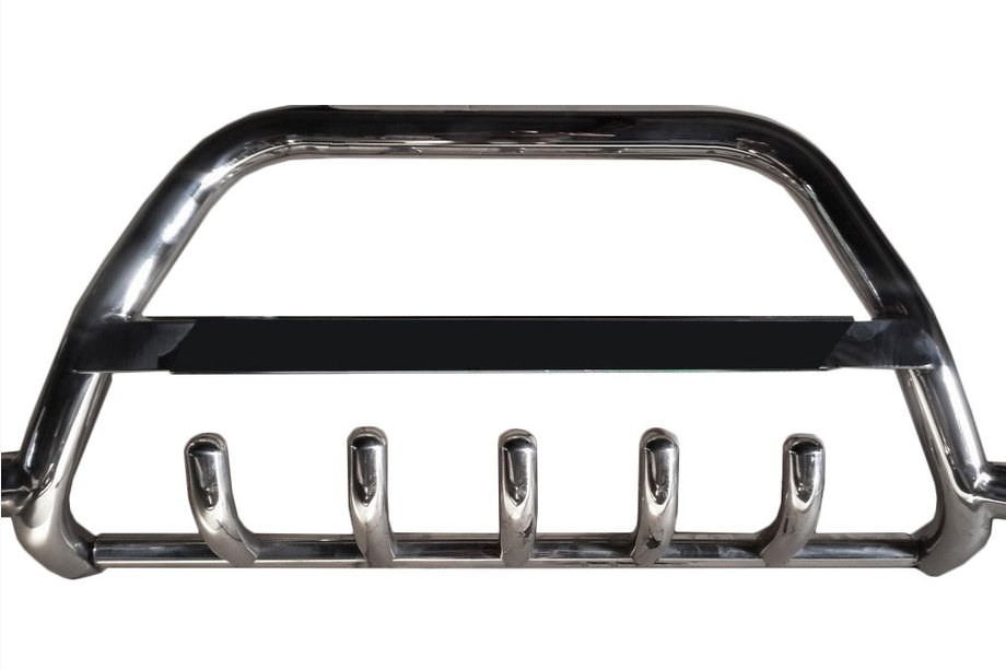 Volkswagen T5 Multivan 2003–2010 Bull Bar WT004 LED (Stainless Steel) Image