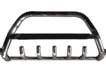 Volkswagen T5 Multivan 2003–2010 Bull Bar WT004 LED (Stainless Steel) photo 1