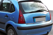 Citroen C-3 2002-2009 Trunk lower edge trim (stainless steel) 2mm photo 1