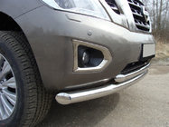 Ford Galaxy 1995-2006 Front Double Bull Bar ST014 (Stainless Steel) photo 1