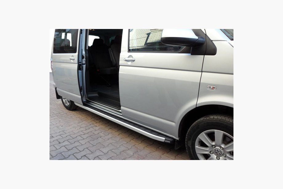 Volkswagen T4 Caravelle/Multivan 1990–2003 Side Steps Fullmond (2 pcs, aluminum) Image