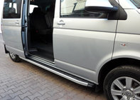 Volkswagen T4 Caravelle/Multivan 1990–2003 Side Steps Fullmond (2 pcs, aluminum) photo 1