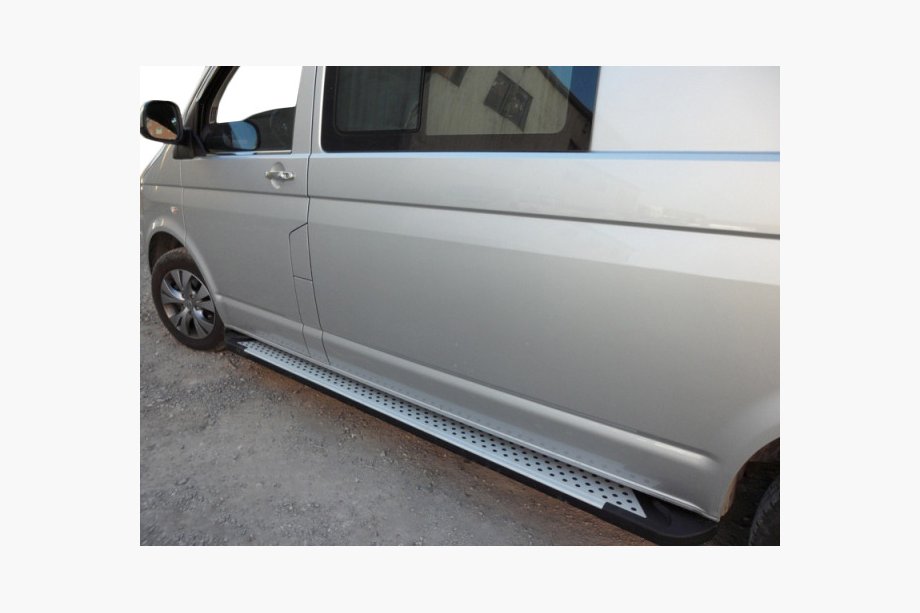 Volkswagen T5 2010-2015 Side Steps X5-Type (2 pcs, Aluminum) Image