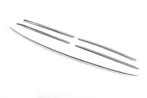Mercedes Sprinter W901/902/903/904/905 1995–2006 Chrome trim for radiator grille frame (2002-2006, 5 pcs, stainless steel) OmsaLine - Italian Stainless Steel photo 4