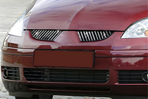 Mitsubishi Colt 2004-2012 Chrome Grille Covers (24 pcs, Stainless Steel) photo 1