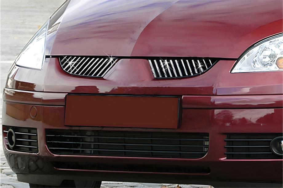 Mitsubishi Colt 2004-2012 Chrome Grille Covers (24 pcs, Stainless Steel) Image