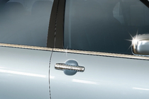 Mitsubishi Lancer 9 2004-2008 Exterior Window Trim Stainless Steel (4 pcs) OmsaLine - Italian Stainless Steel photo 3