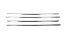 Mitsubishi Lancer 9 2004-2008 Exterior Window Trim Stainless Steel (4 pcs) OmsaLine - Italian Stainless Steel photo 2