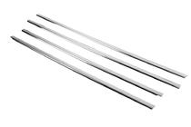 Mitsubishi Lancer 9 2004-2008 Exterior Window Trim Stainless Steel (4 pcs) OmsaLine - Italian Stainless Steel photo 4