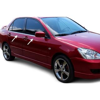 Exterior Window Trim Stainless Steel (4 pcs) Mitsubishi Lancer 9 2004-2008 photo 1