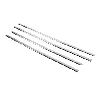 Exterior Window Trim Stainless Steel (4 pcs) Mitsubishi Lancer 9 2004-2008 photo 4