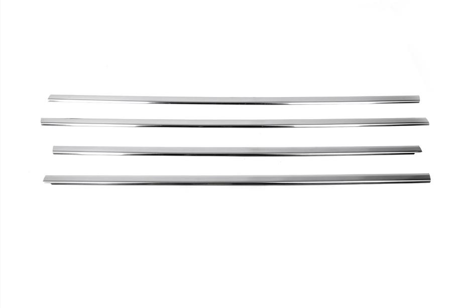 Mitsubishi Lancer 9 2004-2008 Exterior Window Trim Stainless Steel (4 pcs) Photo 2