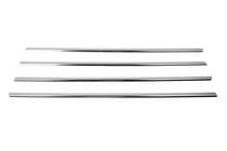 Mitsubishi Lancer X 2008- Exterior window trim stainless steel (4 pcs) OmsaLine - Italian Stainless Steel photo 4