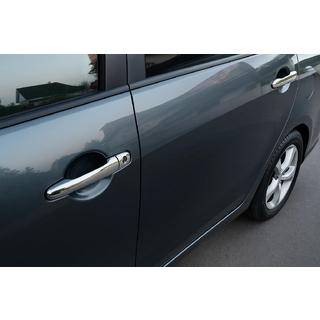 Chrome Door Handle Covers (4 pcs, Stainless Steel) Mitsubishi Grandis 2003-2011 photo 1