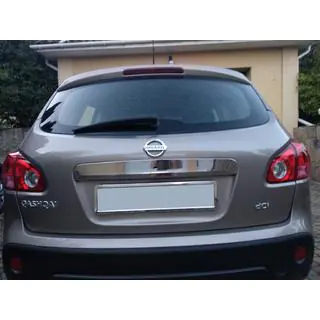 Trunk trim above license plate (stainless steel)