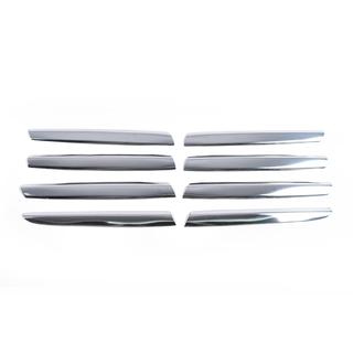 Grille Covers (8 pcs, Stainless Steel) Nissan Qashqai 2007-2010 photo 2