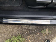 Nissan Qashqai 2007-2010 Door Sill Covers (Omsa, 4 pcs, Stainless Steel) photo 7
