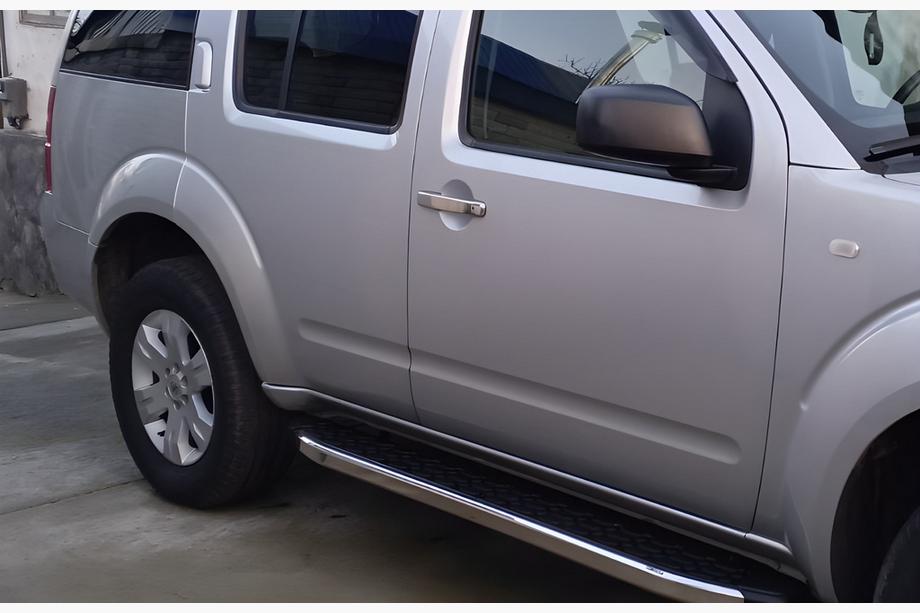 Nissan Pathfinder R51 2005-2014 Chrome Door Handle Covers (2 pcs, Stainless Steel) Photo 4