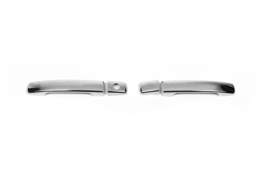 Nissan Pathfinder R51 2005-2014 Chrome Door Handle Covers (2 pcs, Stainless Steel) Photo 2